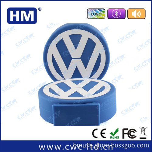 BSCI factory Custom Shape mini bluetooth speaker with small MOQ Fancy Design for best promotional gifts